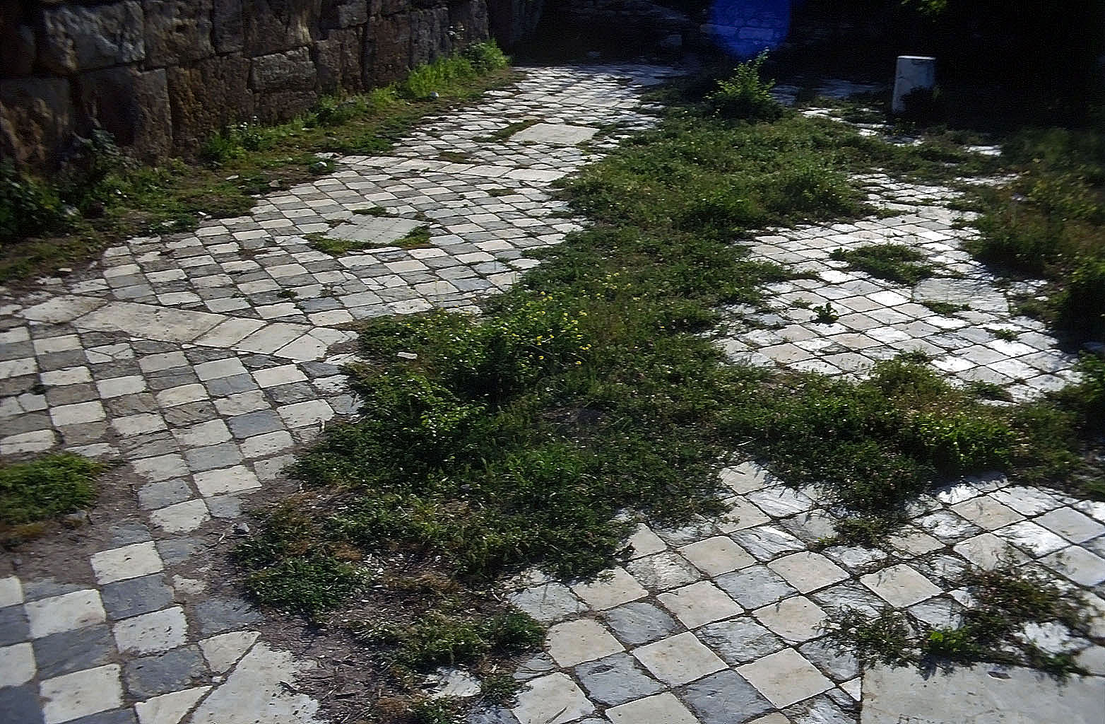 26.04.1993 | Hadriansbäder | Mosaikenpflaster