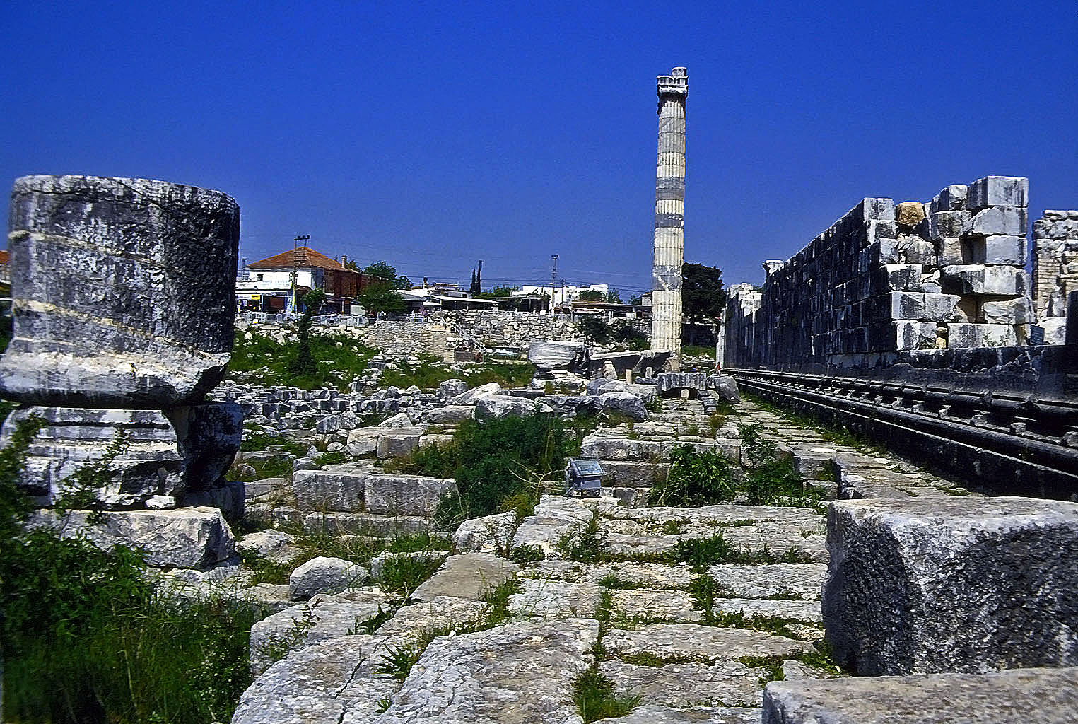 24.04.1993 | Apollon-Tempel   | seitliche Begrenzung des Apollon-Tempels