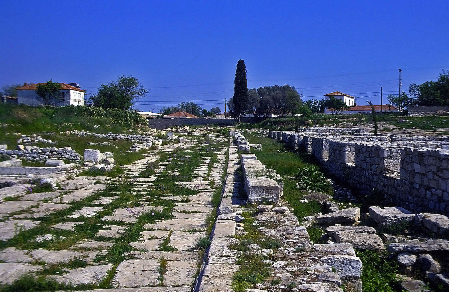 24.04.1993 | Heilige Strasse | Ende der heiligen Strasse von Milet