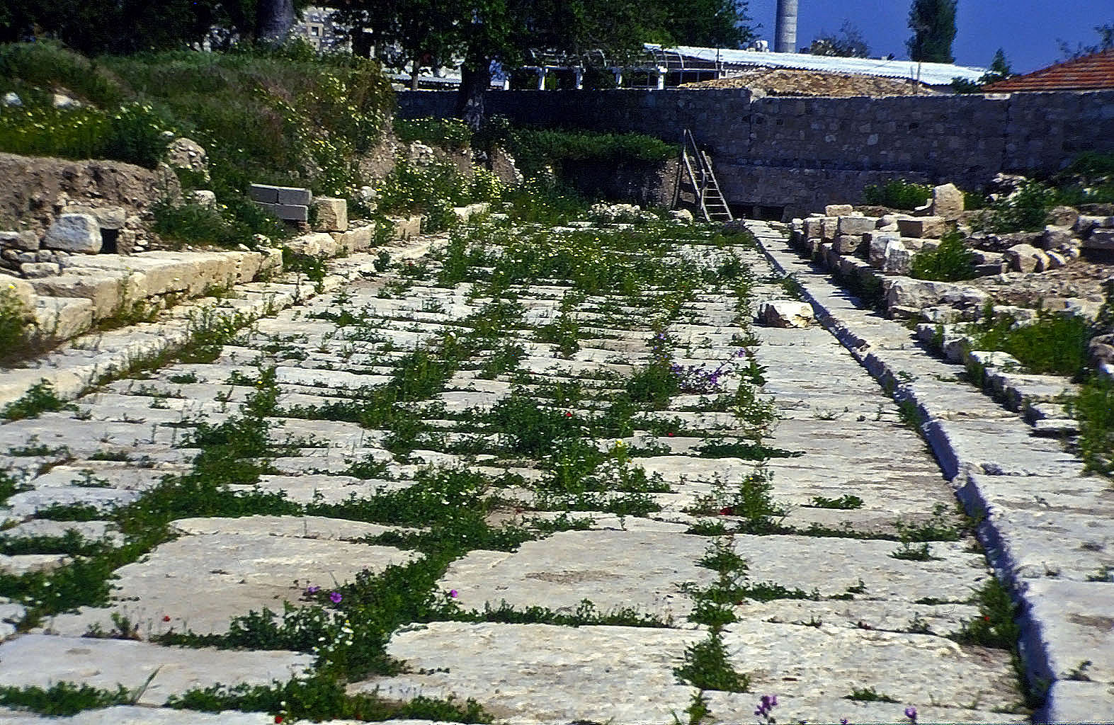 24.04.1993 | Heilige Strasse | Ende der heiligen Strasse von Milet