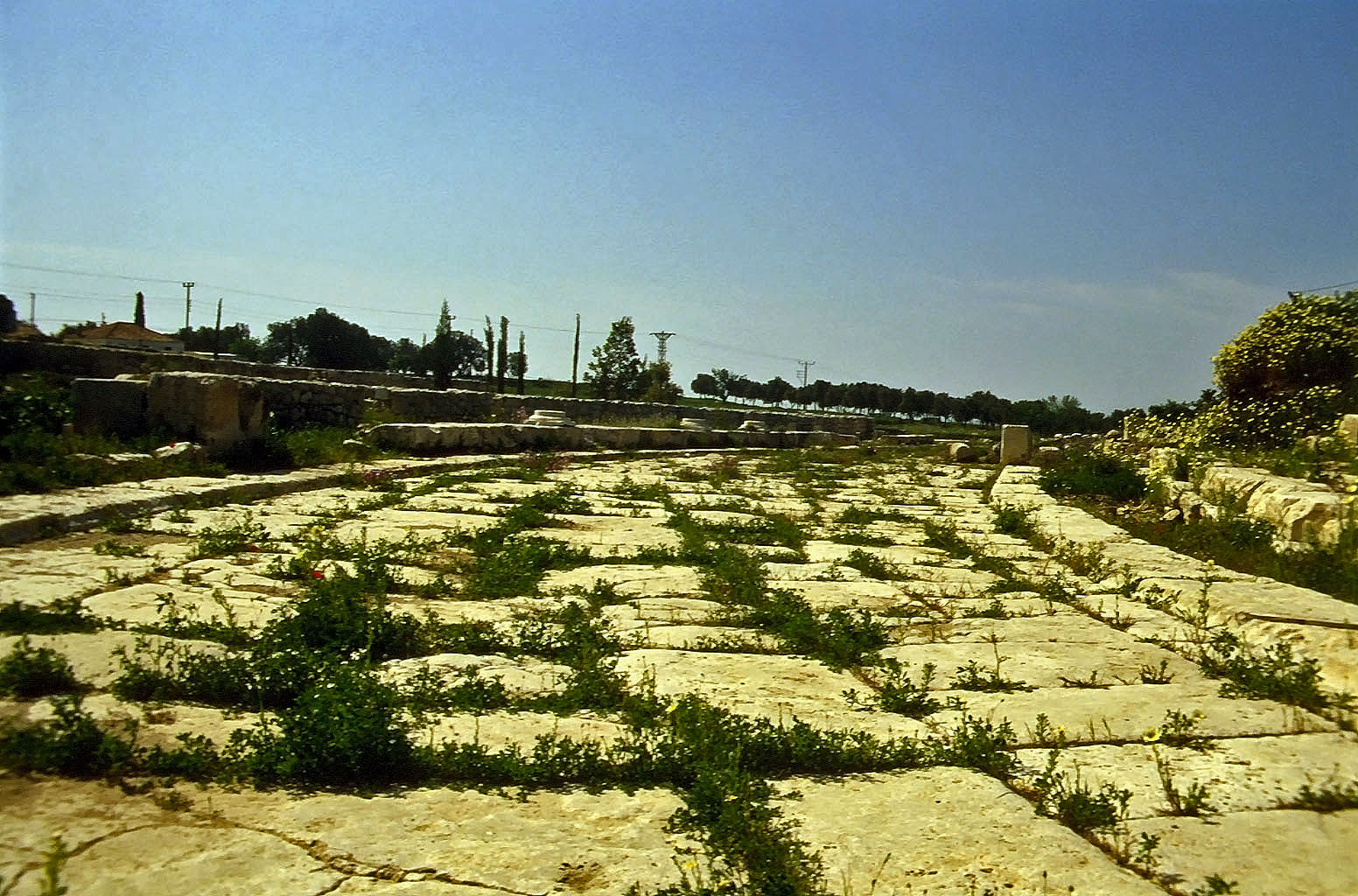 24.04.1993 | Heilige Strasse | Ende der heiligen Strasse von Milet