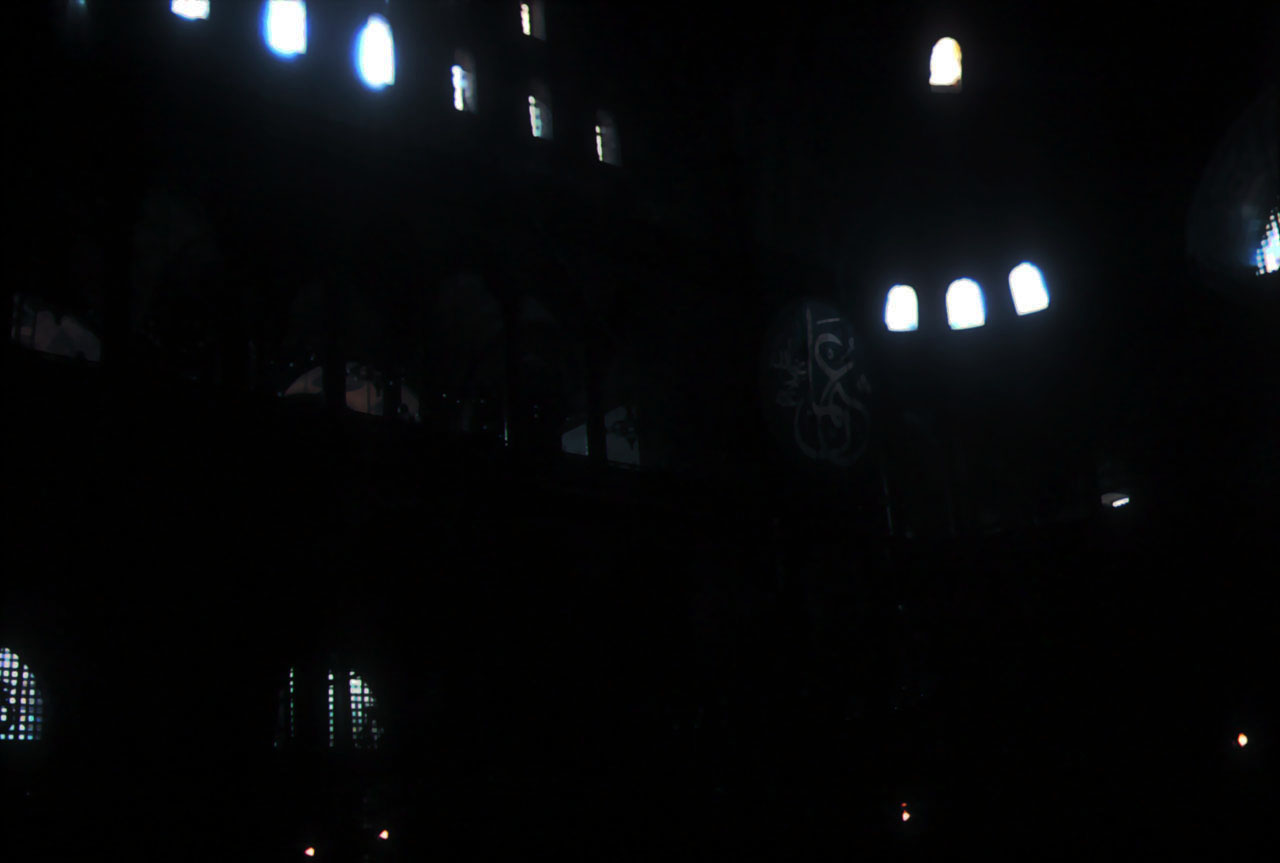 28.08.1968 | Haghia Sophia   | Haghia Sophia im dunklen Innern