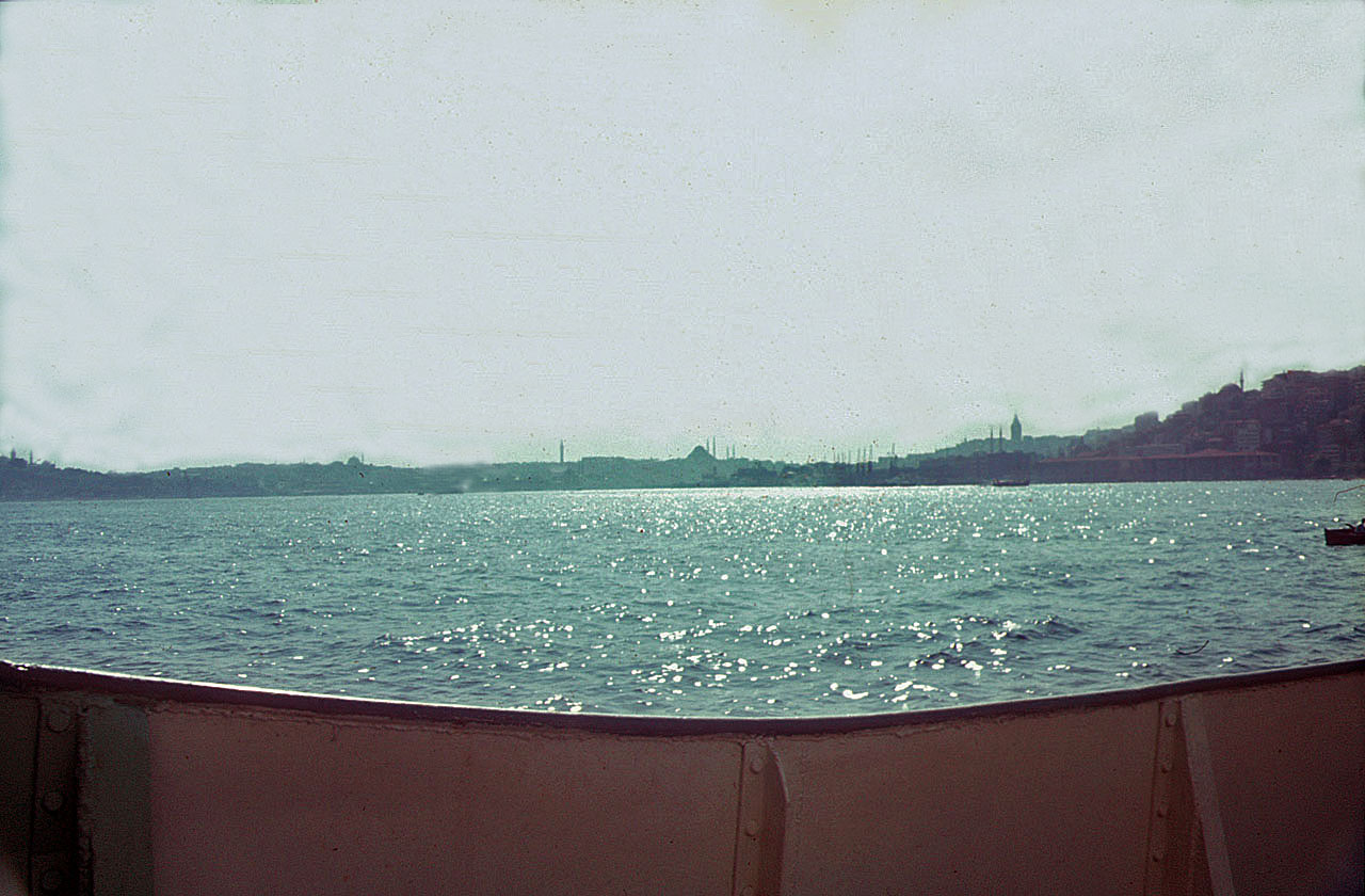 31.08.1968 | Bosporus | auf der Fähre über den Bosporus