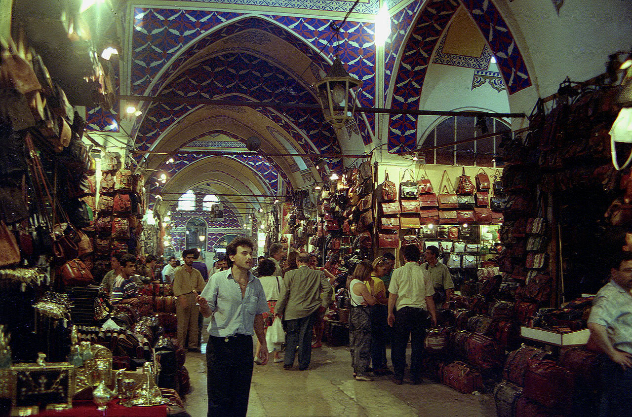 22.06.1993 | großer Basar   | Lederwarengeschäfte im großen Basar