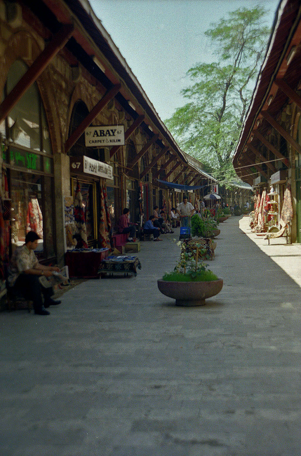 23.06.1993 | Sultanahmet | kleiner Bazar hinter der Blauen Moschee