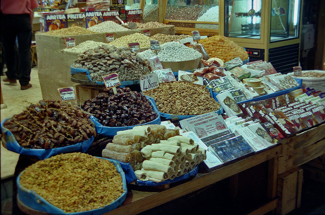 23.06.1993 | ägypt. Basar   | Süssigkeiten im ägypt. Basar