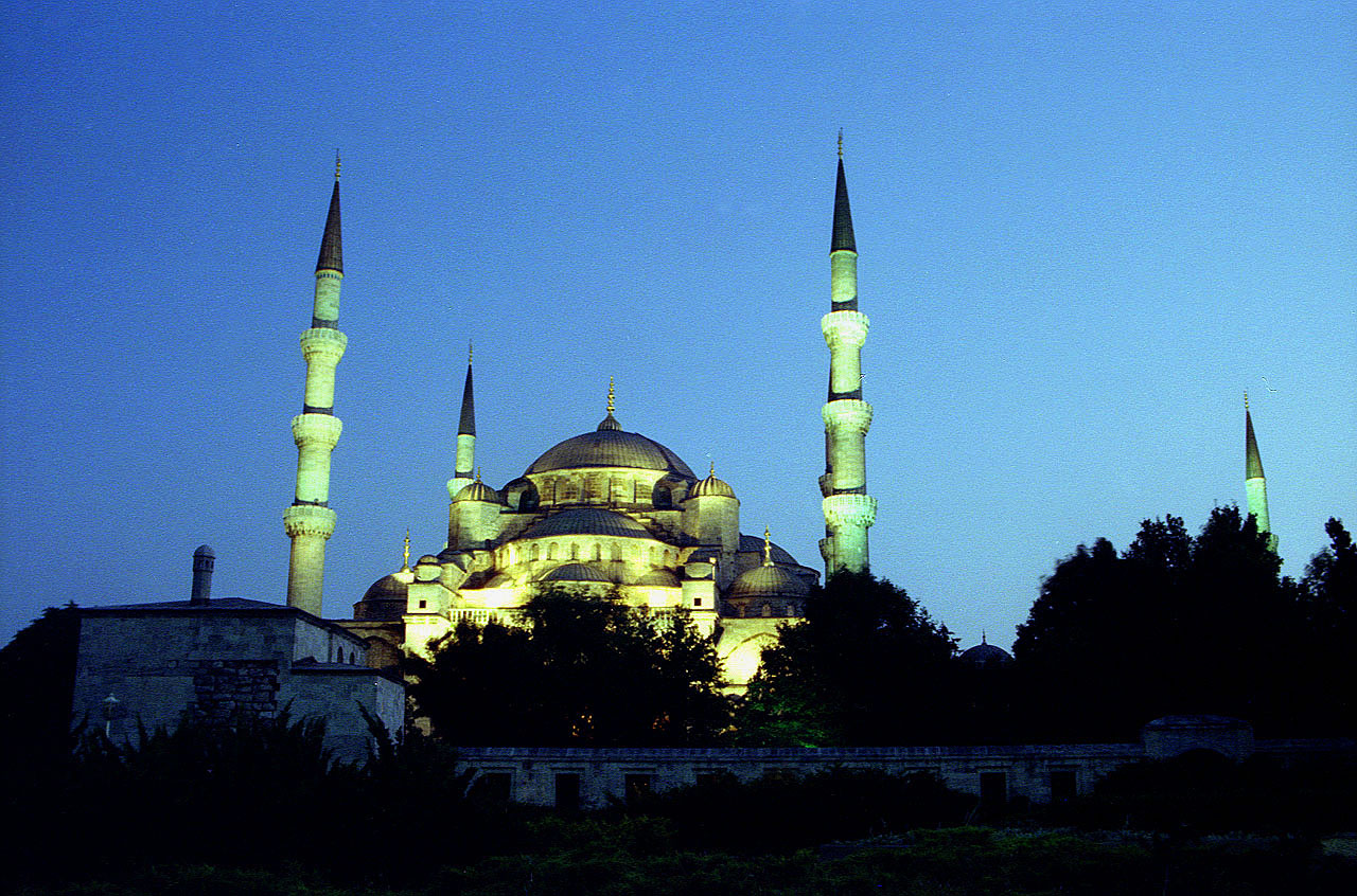 24.06.1993 | Blaue Moschee | Blaue Moschee am Abend