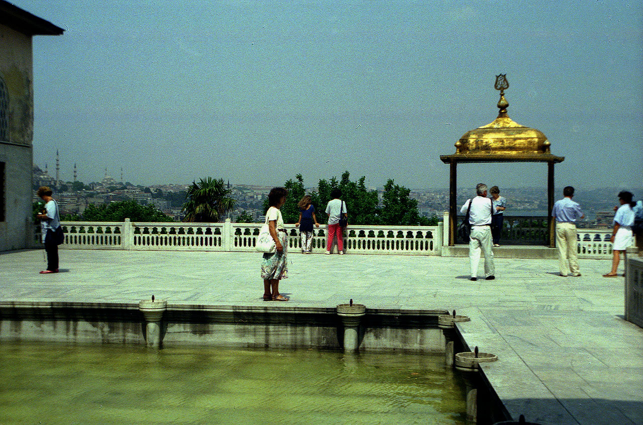 25.06.1993 | Topkapi | Topkapi - Palast, goldener Baldachin