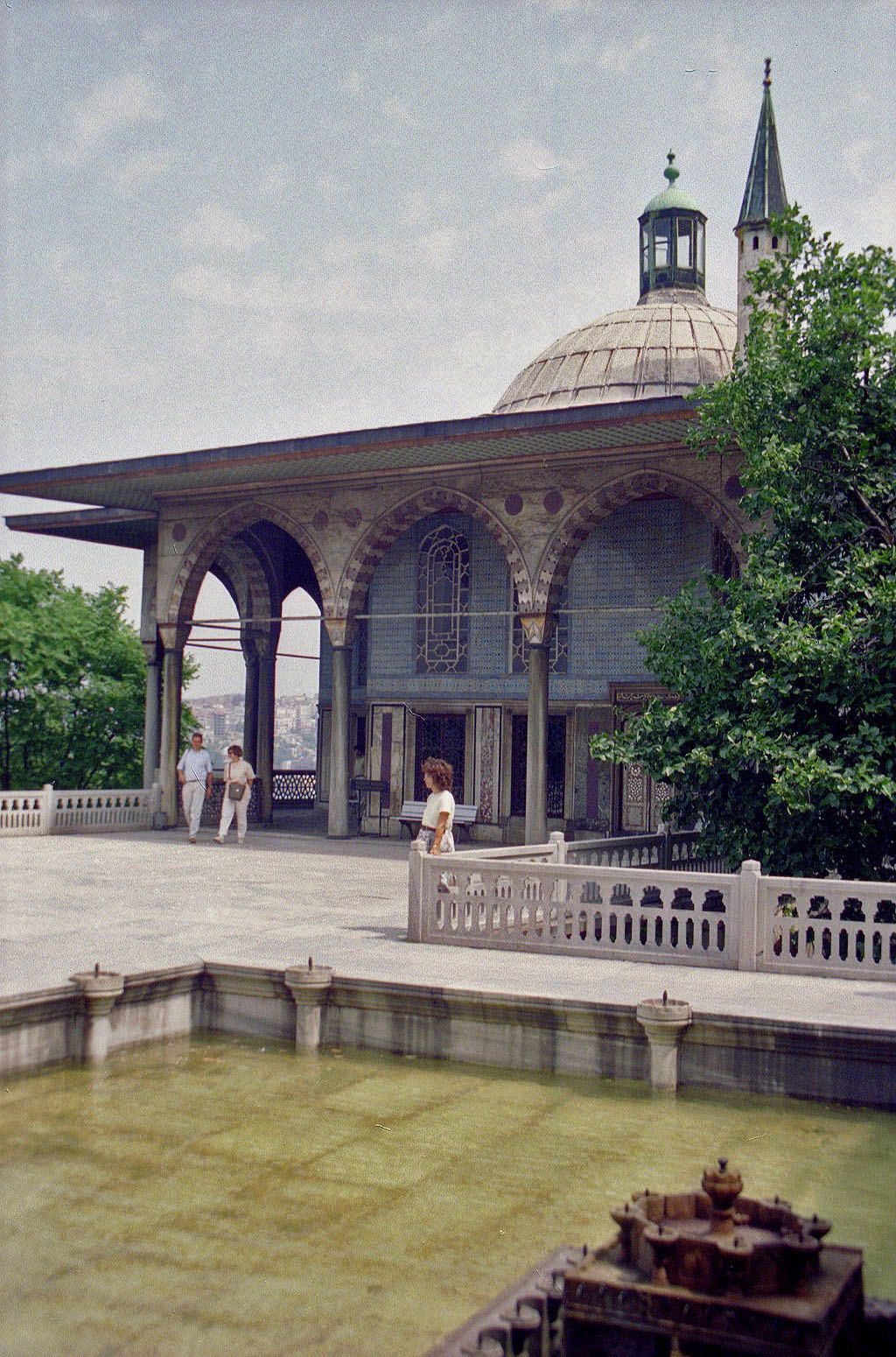 25.06.1993 | Topkapi | Innenhof im Topkapi - Palast