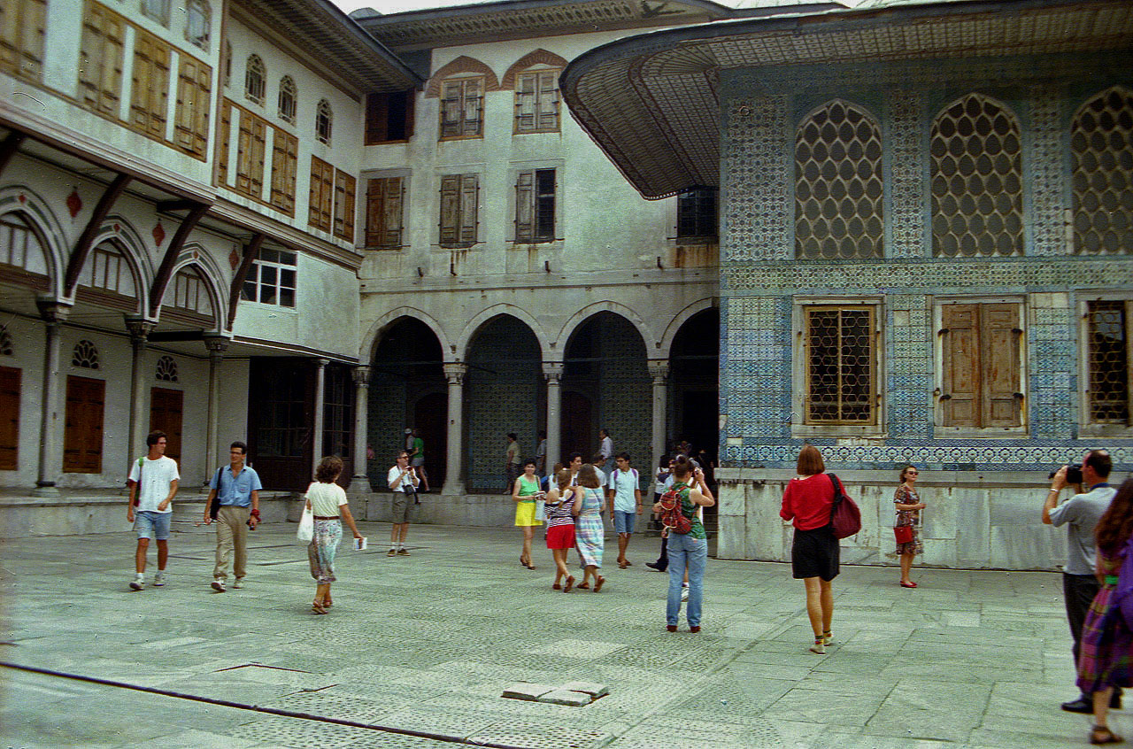25.06.1993 | Topkapi | Palast Innenhof