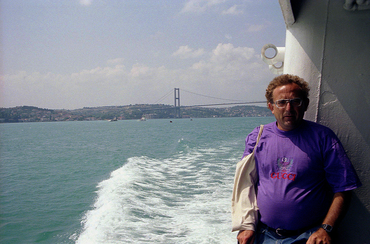 26.06.1993 | Bosporus Tour | hinter der ersten Bosporus Brücke