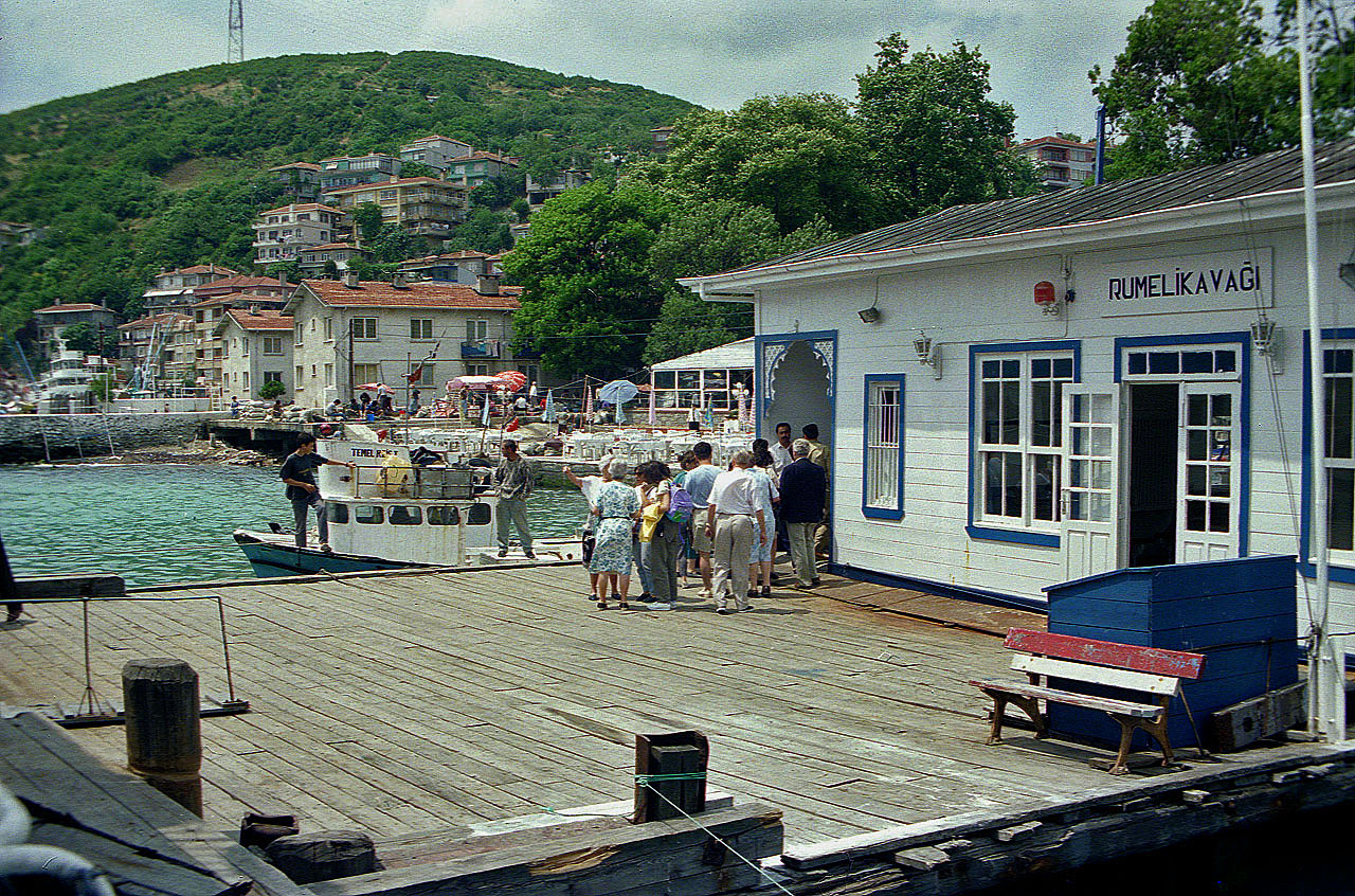 26.06.1993 | Bosporus Tour | Anlegestelle Rumeli Kavagi