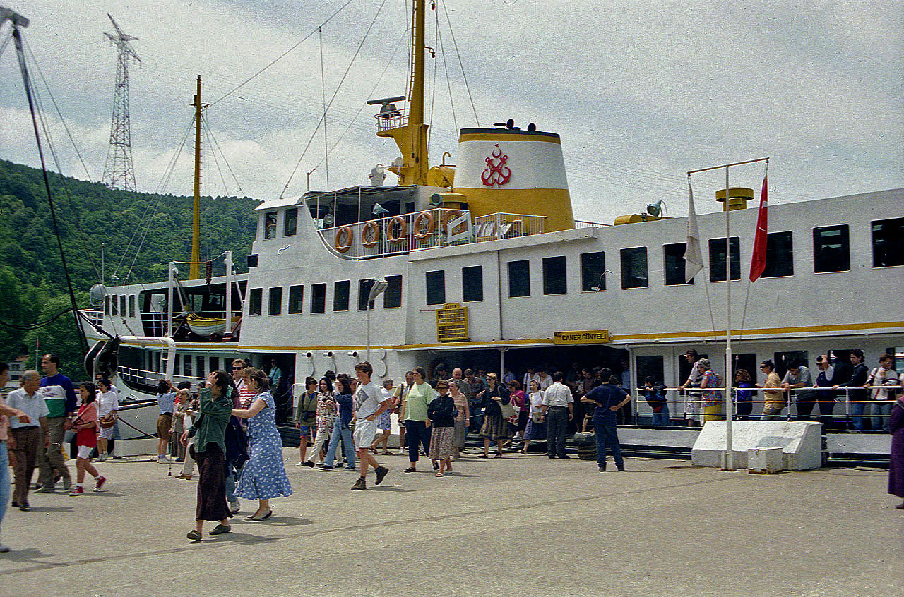 26.06.1993 | Bosporus Tour | Anlegestelle Anadolu Kavagi