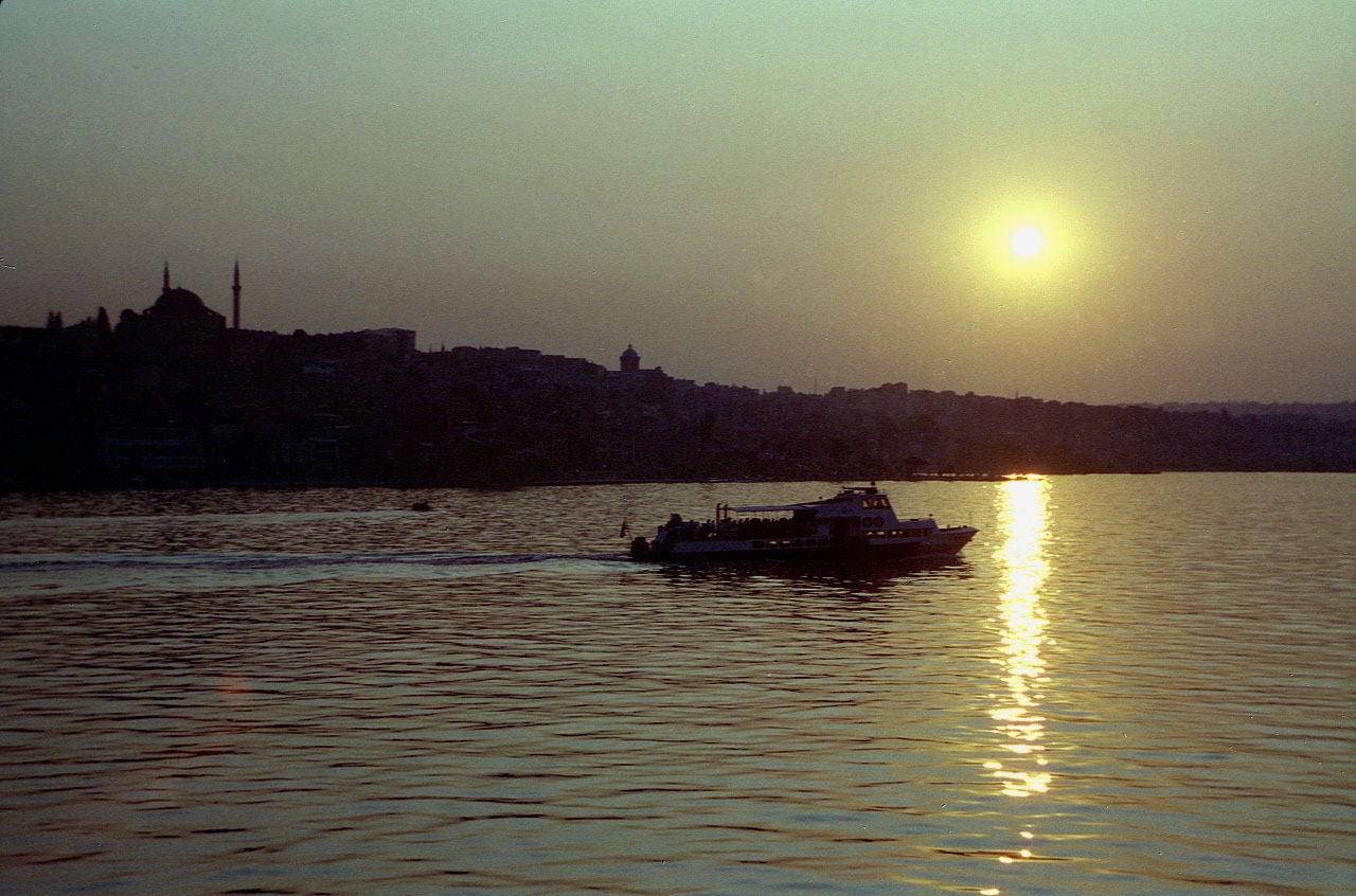 29.06.1993 | Goldenes Horn | Sonnenuntergang überm Goldenem Horn