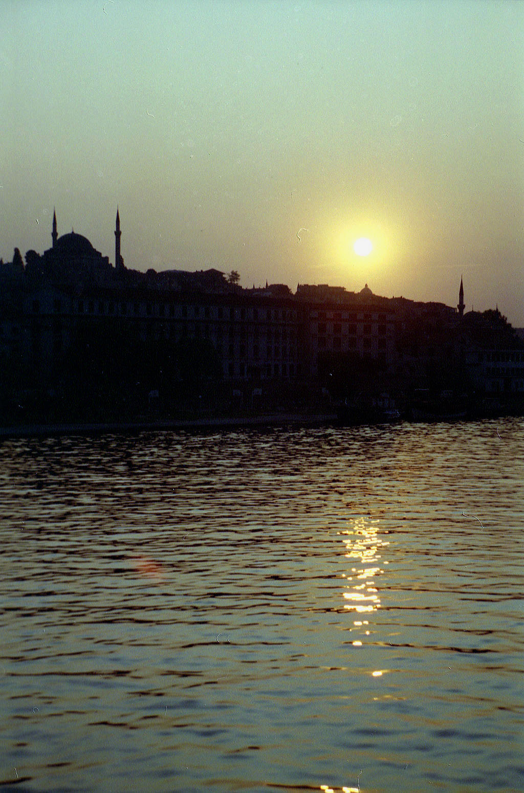 29.06.1993 | Goldenes Horn | Sonnenuntergang überm Goldenem Horn