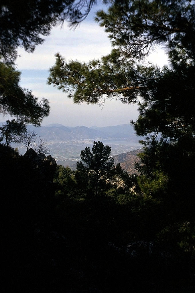 23.04.1993 | Gräber | Blick hinaus nach Fethiye