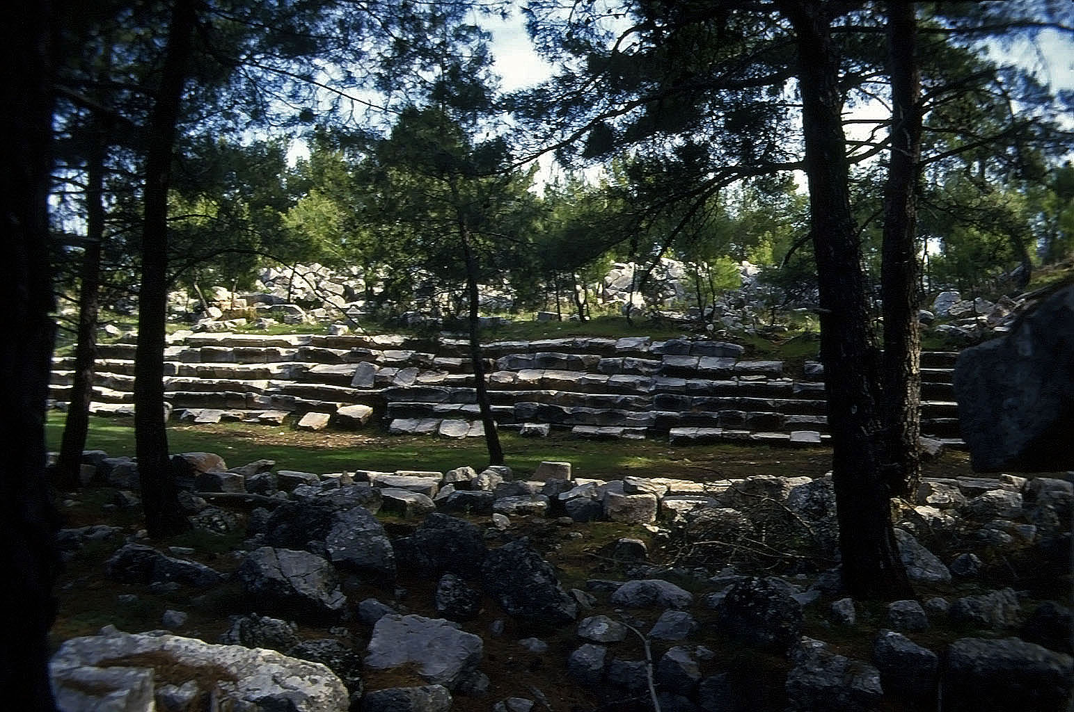 23.04.1993 | Stadion | Sitzreihen des Stadions