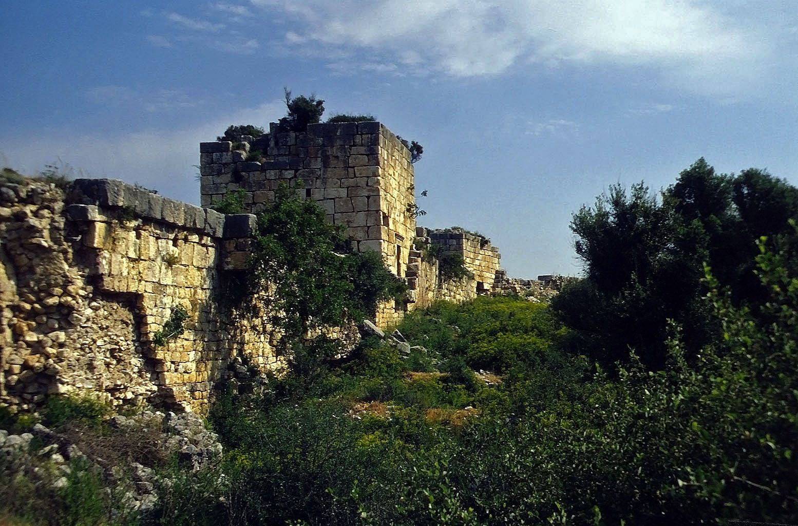 30.04.1993 | Landburg | Römisches Tor und Seeseitenzwinger der Landburg