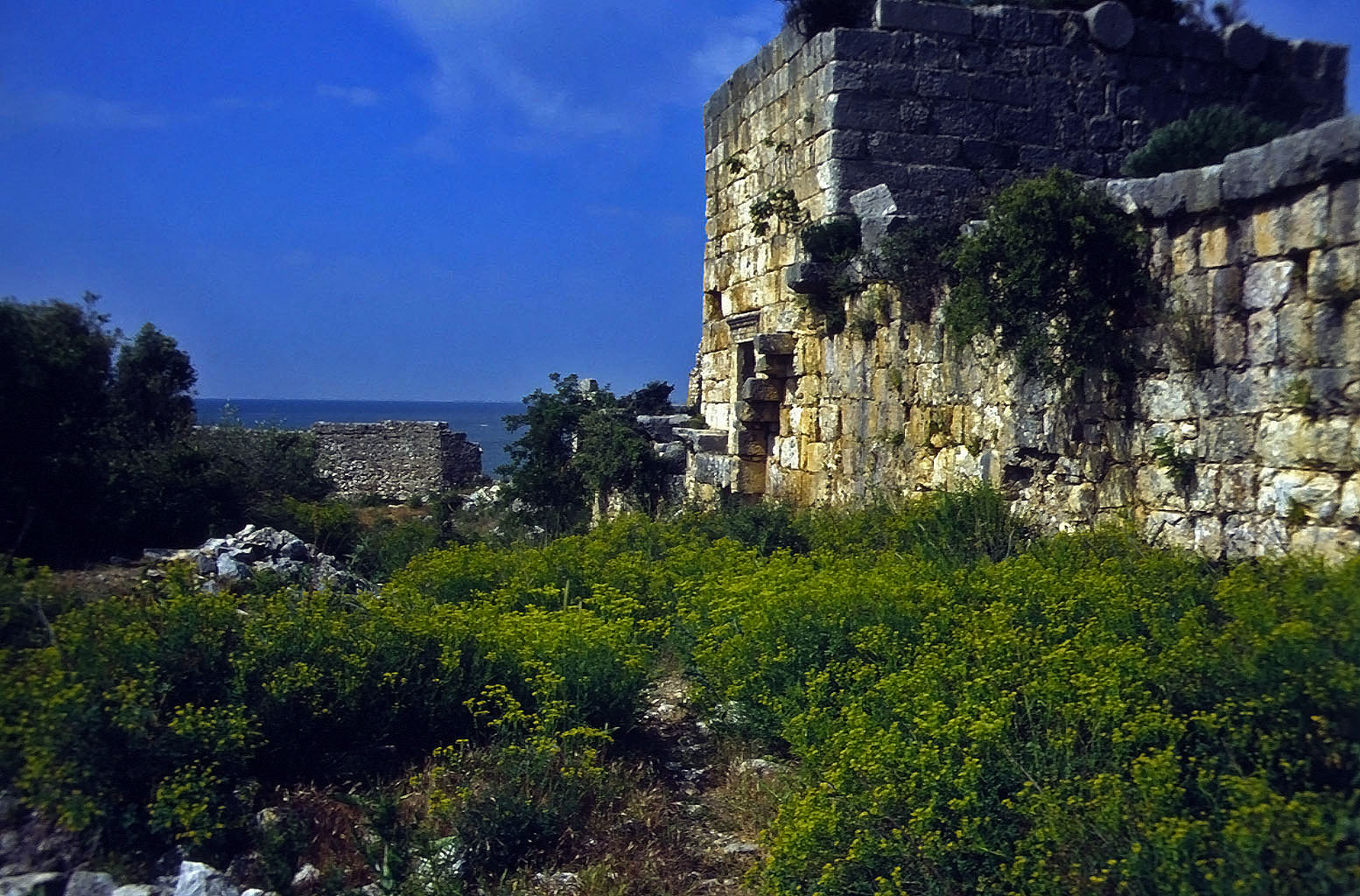 30.04.1993 | Landburg | Römisches Tor und Seeseitenzwinger der Landburg