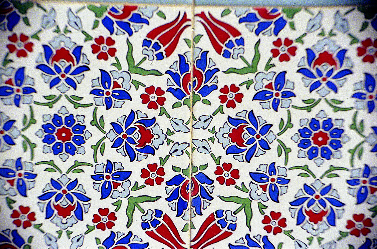 05.08.1991 | Manavgat | klassisches Kütahya - Fliesendekor