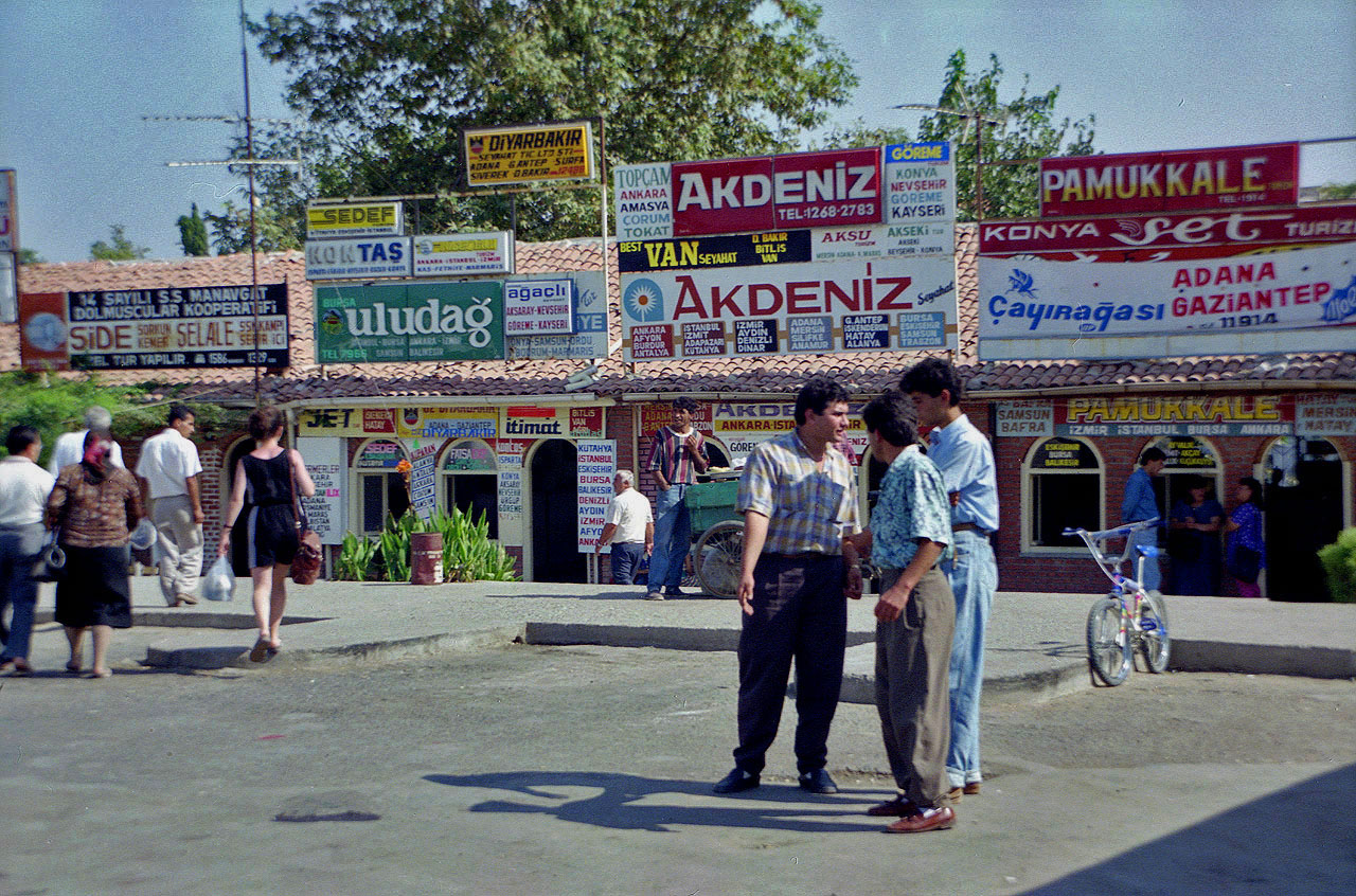 23.09.1992 | Manavgat | Bus-Terminal bei der Stahlbrücke