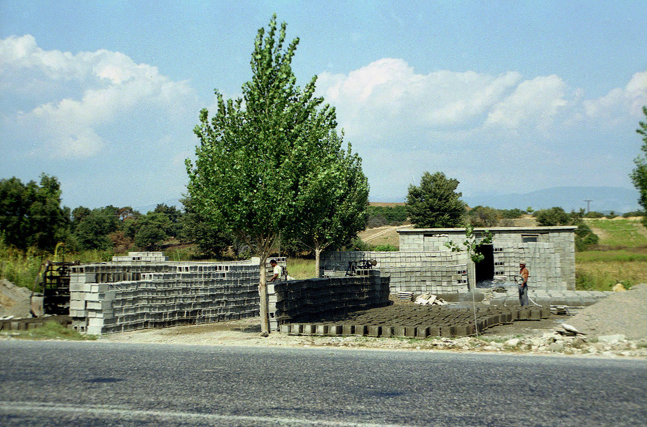 24.09.1992 | bei Manavgat | Natur-Ziegelei an der Strasse