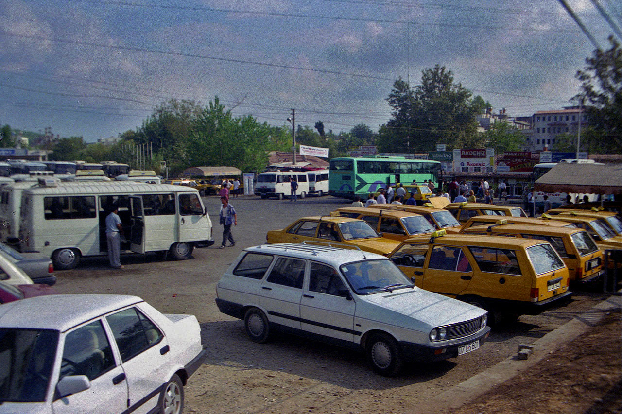 26.08.1995 | Manavgat | Bus-Terminal bei der Stahlbrücke