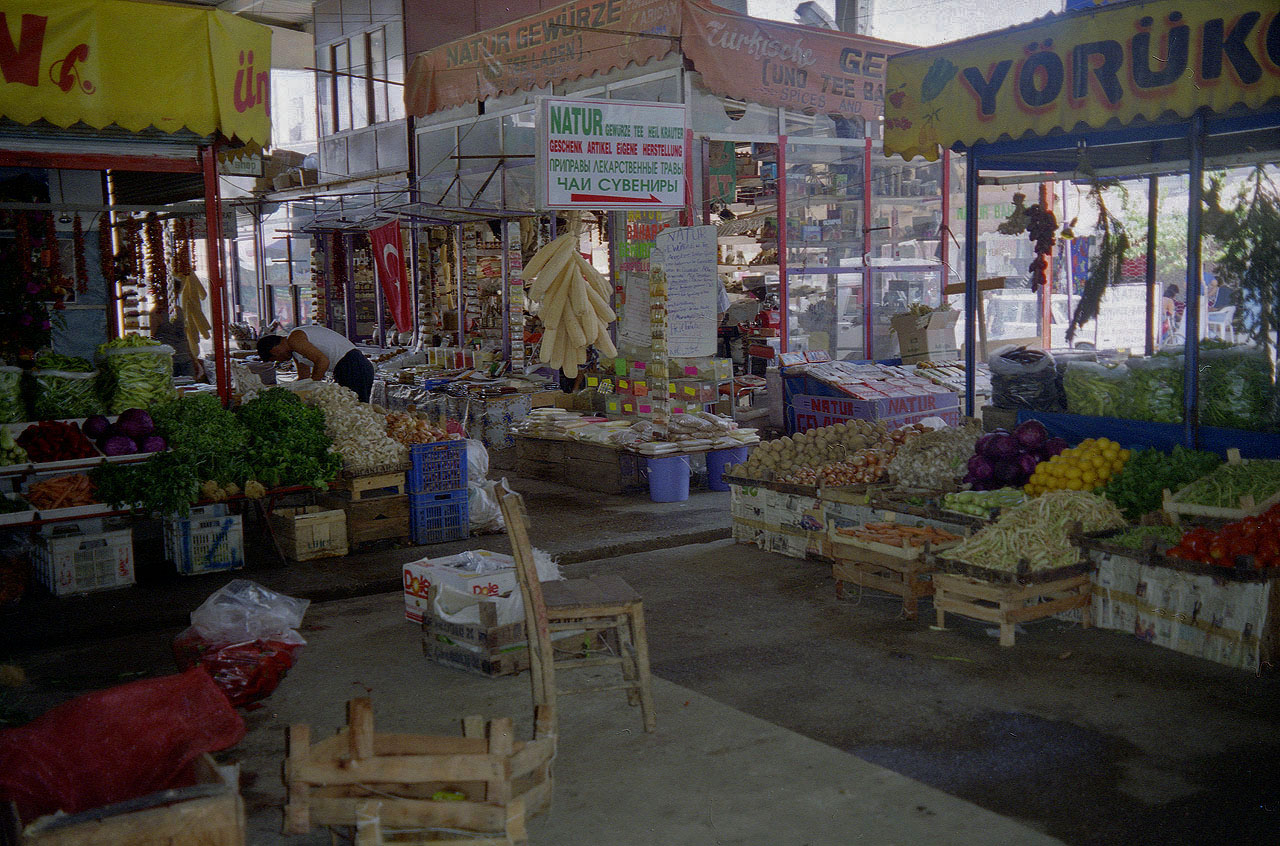 23.08.1996 | Manavgat | Gemüse- und Obstladen
