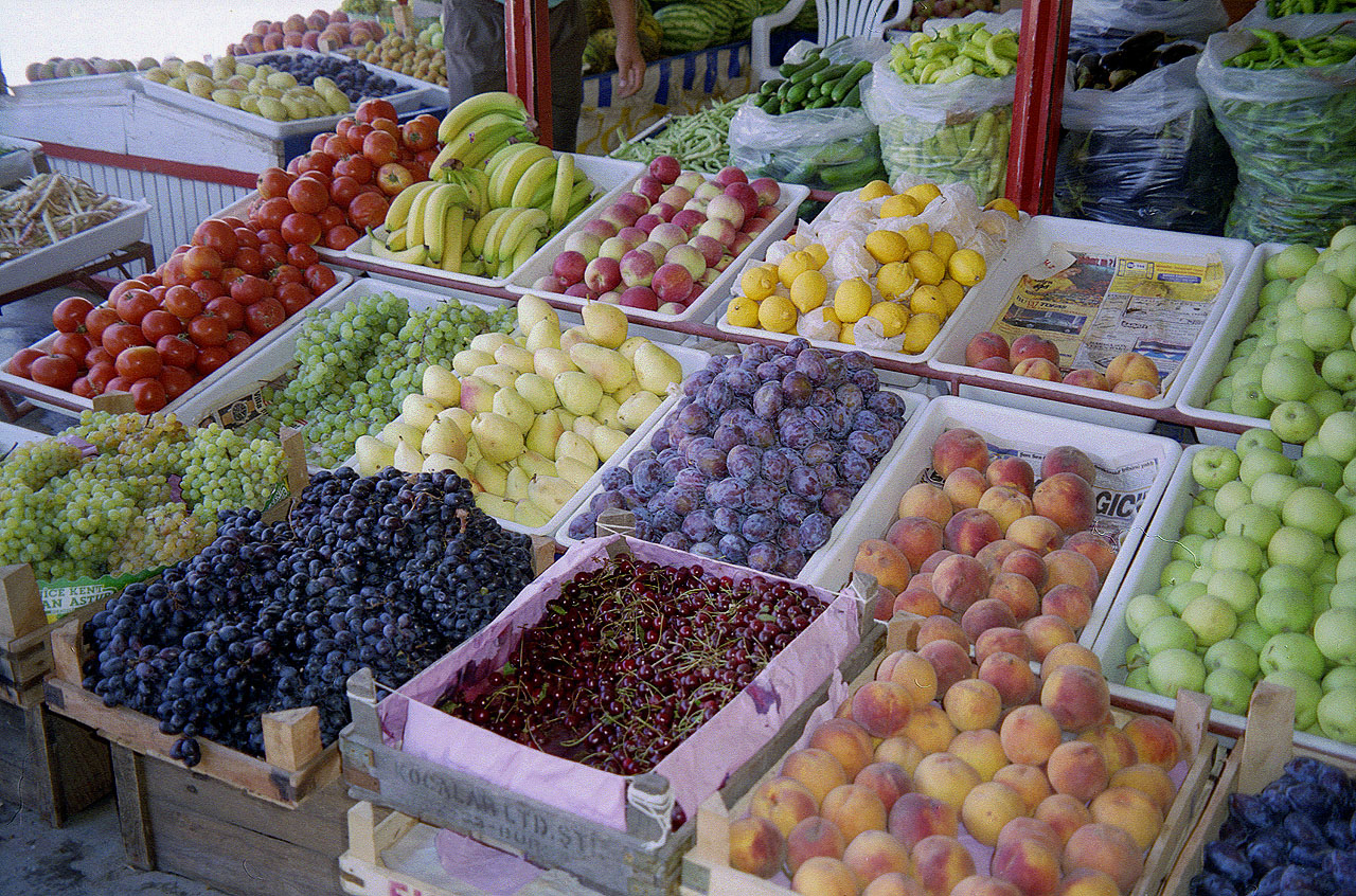 23.08.1996 | Manavgat | Gemüse- und Obstladen