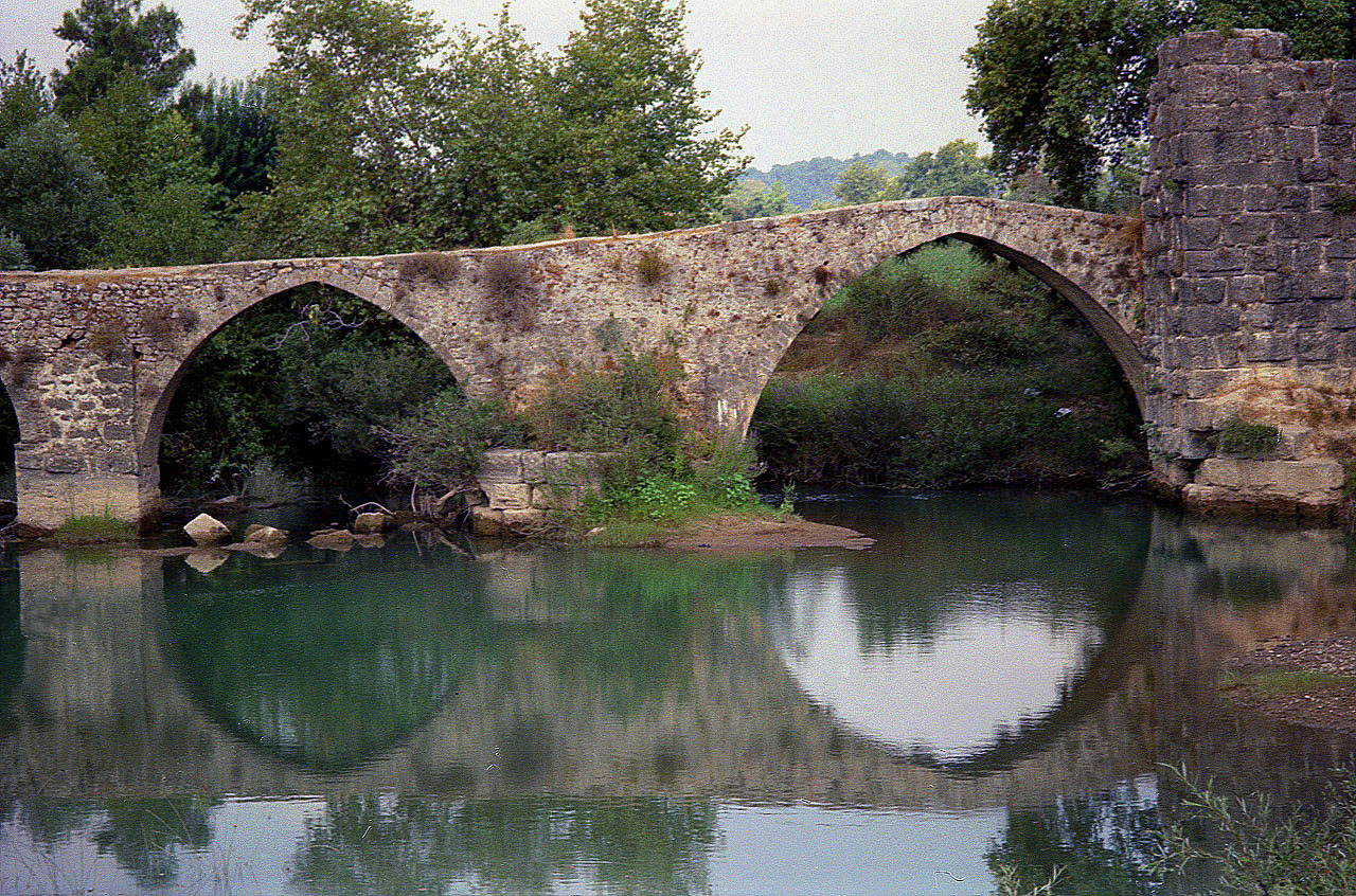19.08.1995 | Naras Cay Brücke | .. und weg sind beide ...