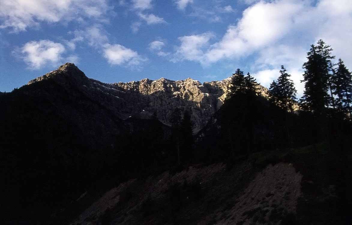 Ammergauer Kreuzspitze am 13.09.1975