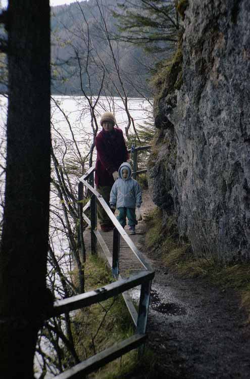 Weissensee am 13.04.1990